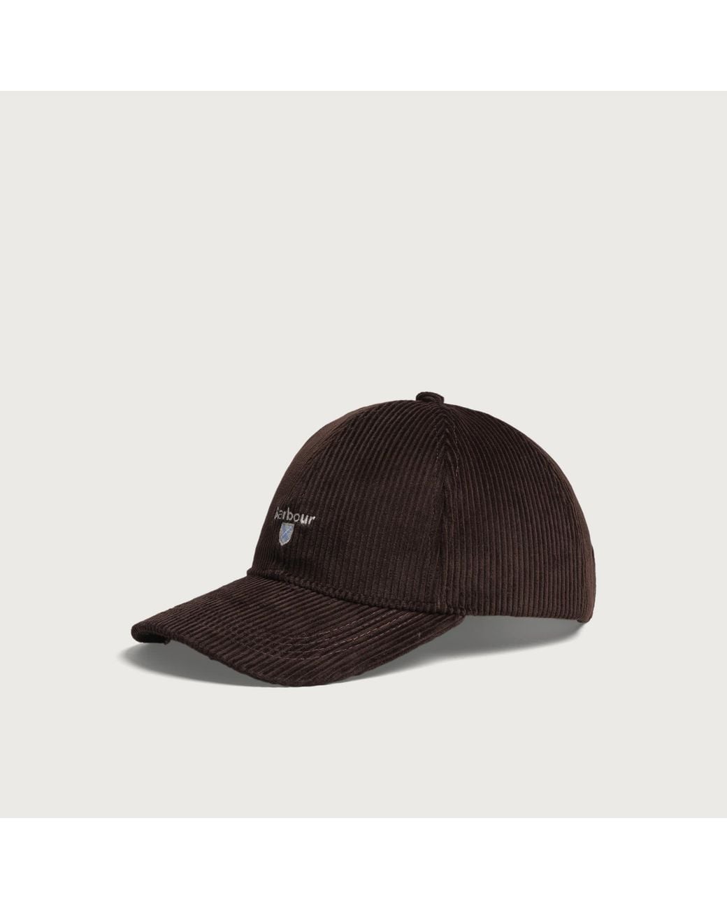 Barbour Brown Preston Cord Cap for men