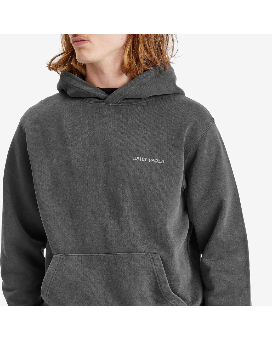 Daily Paper Senses Hoodie in Gray for Men | Lyst