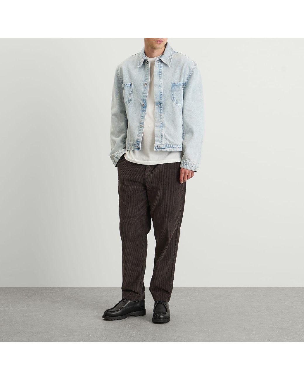 Folk Brown Signal Pant for men