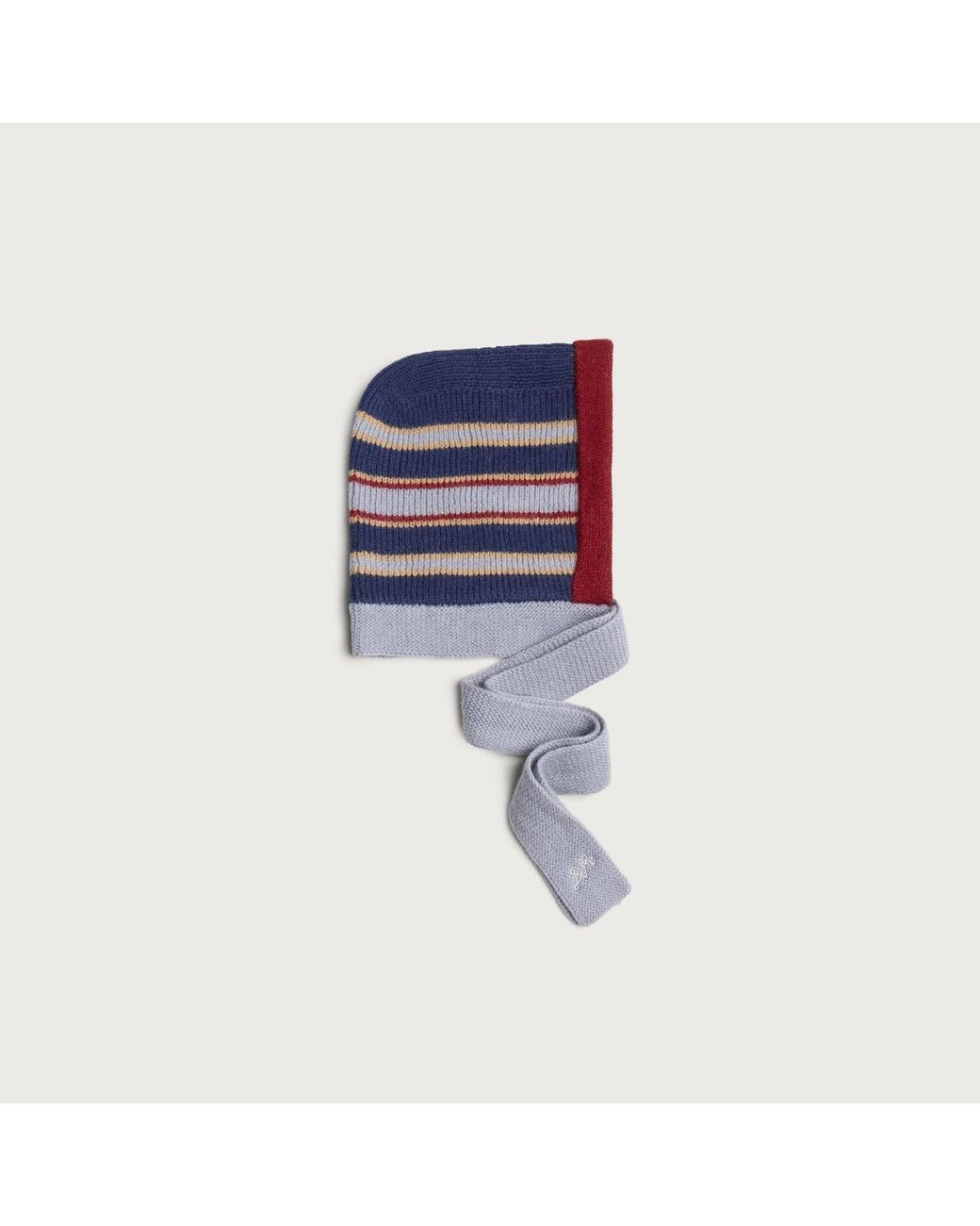 Damson Madder Blue Stripe Bonnet