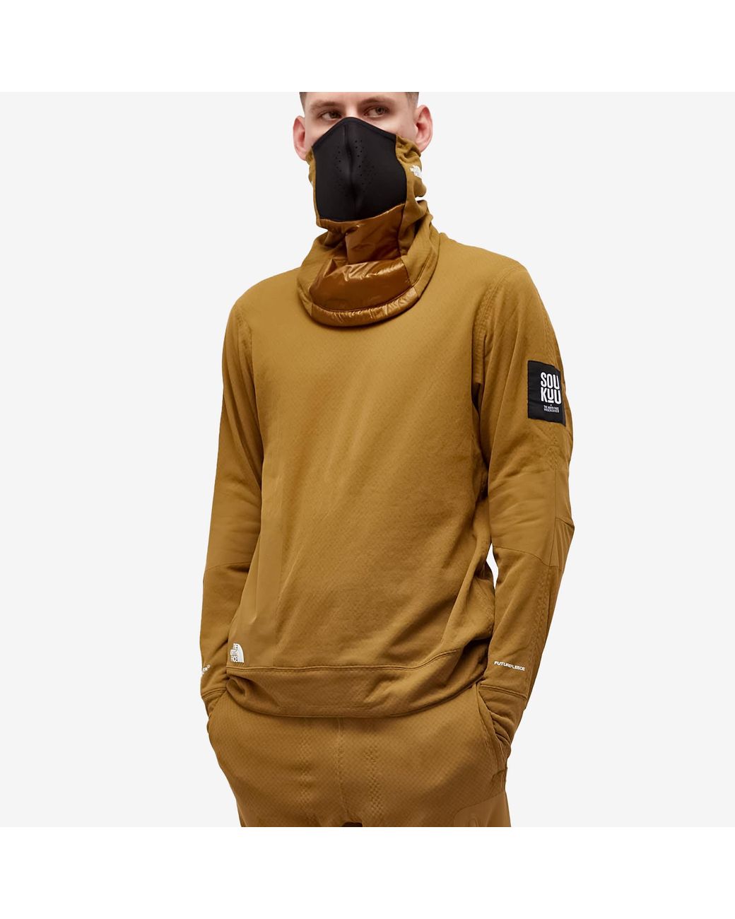 The North Face X Undercover Soukuu Futurefleece Gaiter in Metallic ...