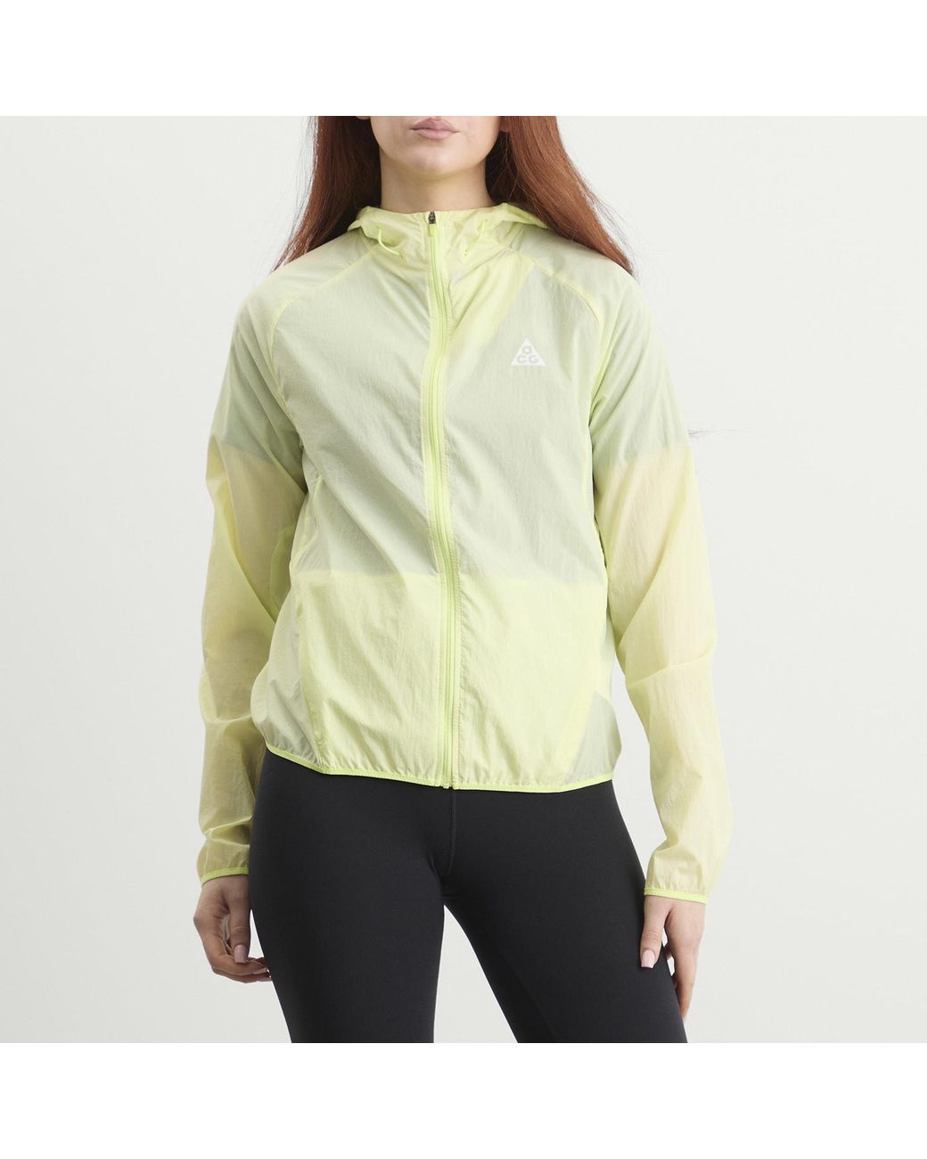 Nike Yellow Acg Trail Repel Jacket