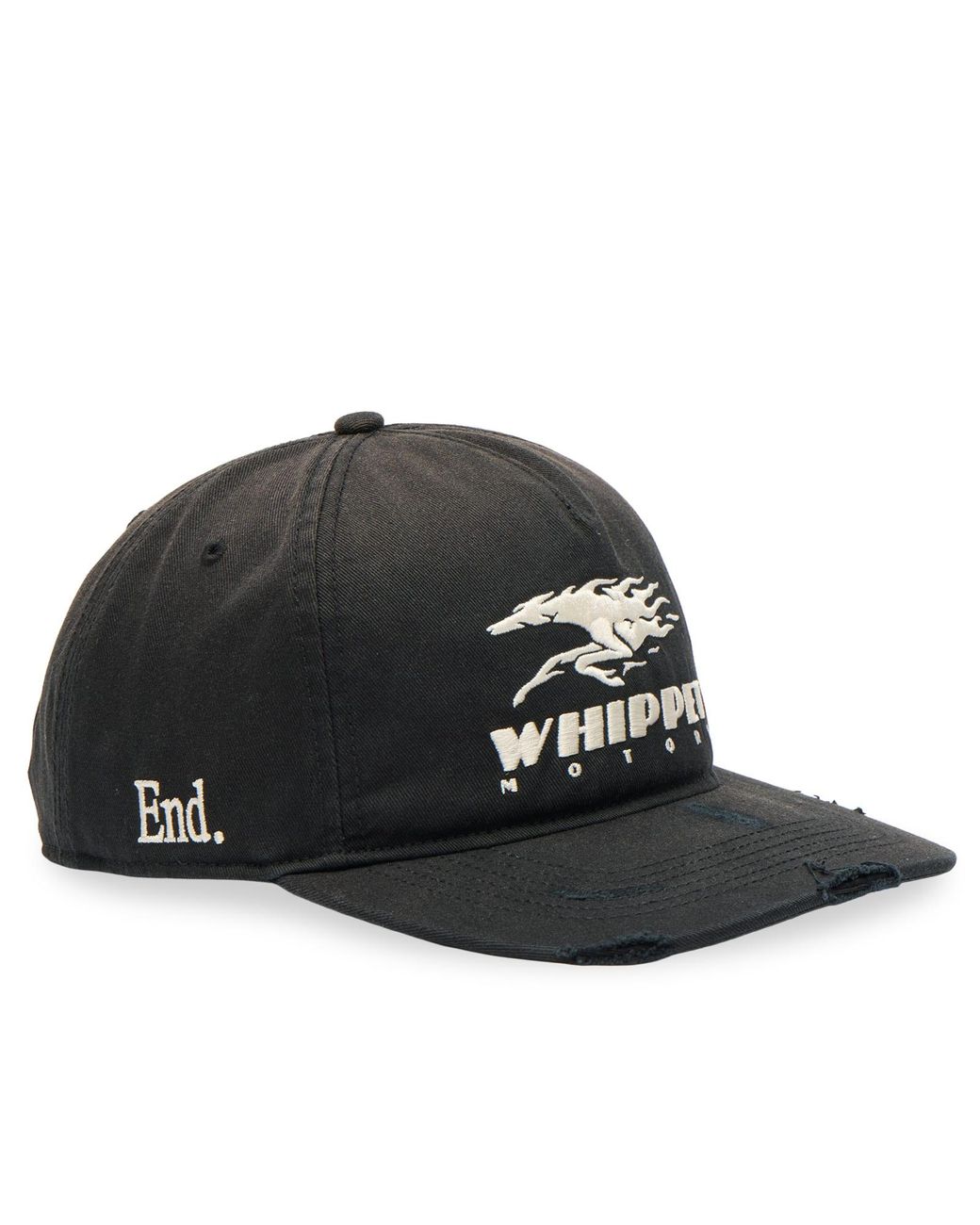 END. Black Whippet Hitch Cap