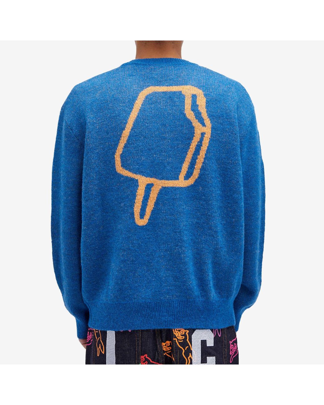 ICECREAM Popsicle Knit Cardigan in Blue for Men | Lyst Canada
