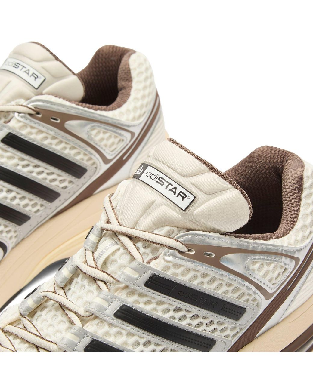 Adidas White Adistar Control 5 Sneaker