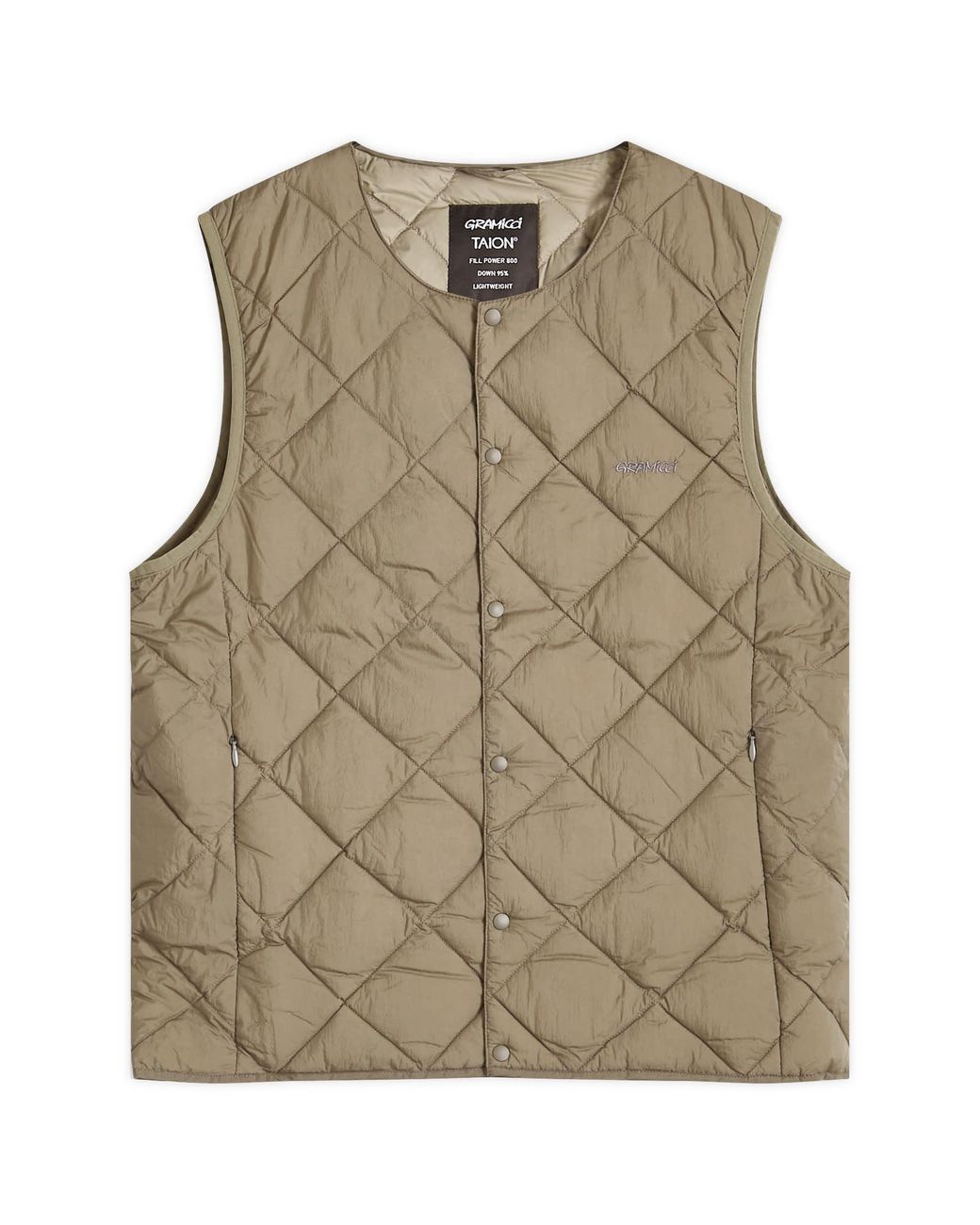Gramicci X Taion Inner Down Vest in Natural for Men | Lyst