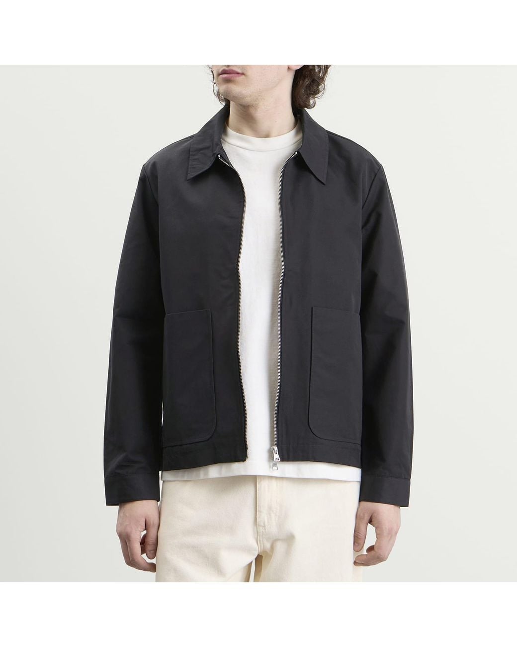 NN07 Black Gael Water Resistant Jacket for men