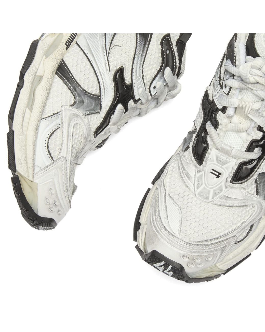 Balenciaga Metallic Runner 2 Gradient Sneaker for men