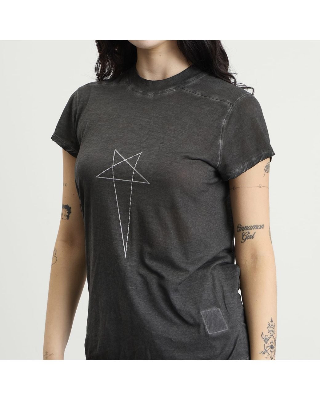Rick Owens Gray Small Level T-Shirt