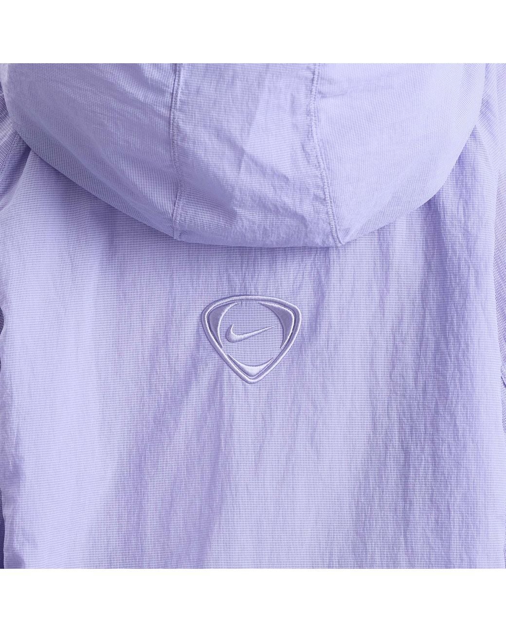 Nike Purple Hooded Jacket