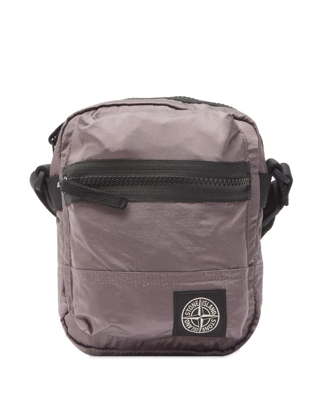 Stone Island Cross Body Bag in Gray | Lyst