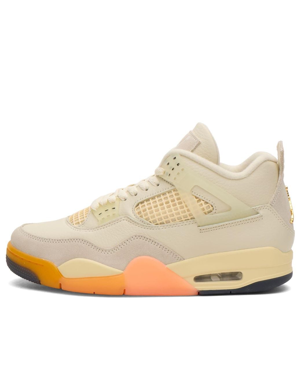 Nike White W 4 Retro Sneaker