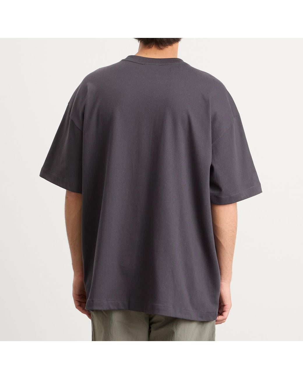 The North Face Gray Redbox T-Shirt for men