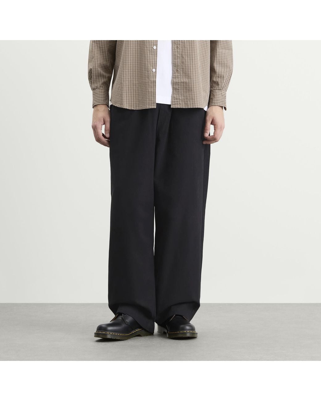 No Problemo Black Canvas Work Pants for men