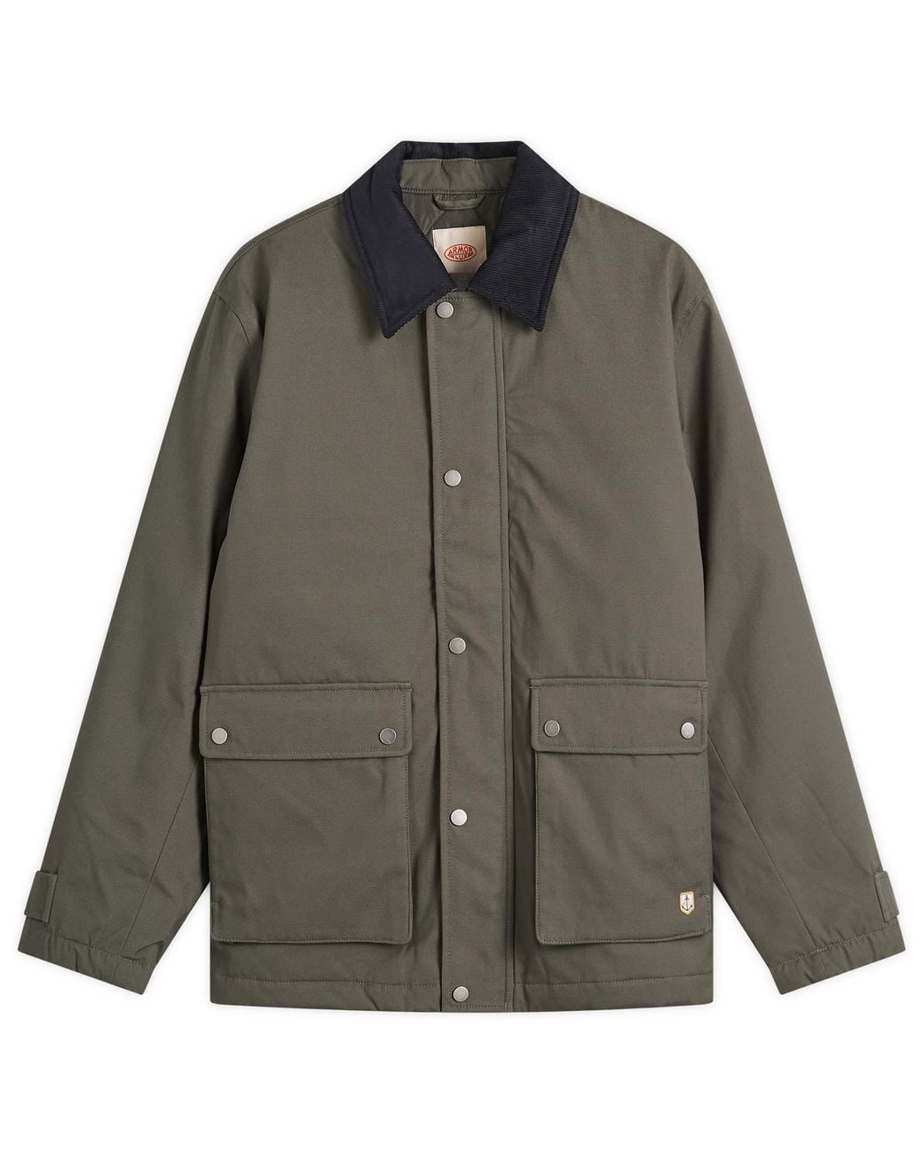 Armor Lux Green Quilted Work Jacket for men