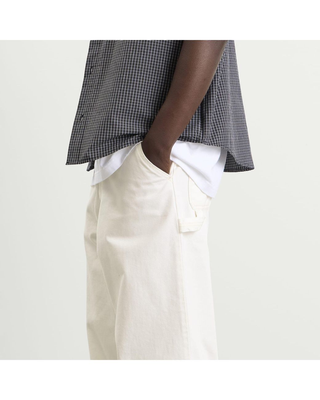 POLAR SKATE White Big Boy Work Pants for men