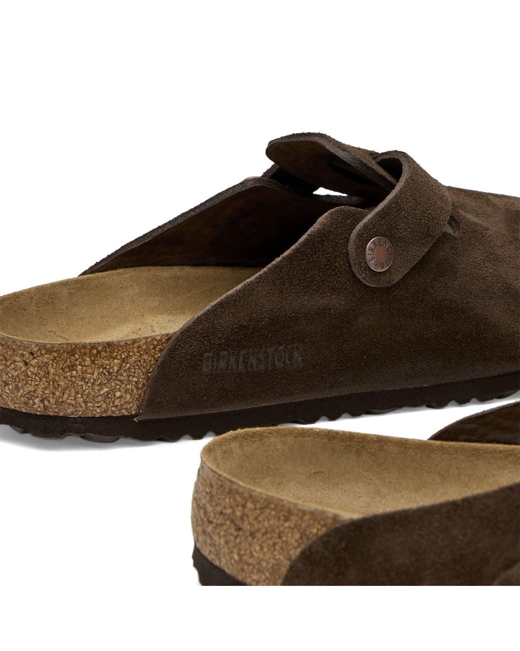 Birkenstock Brown Boston Sfb Clog for men