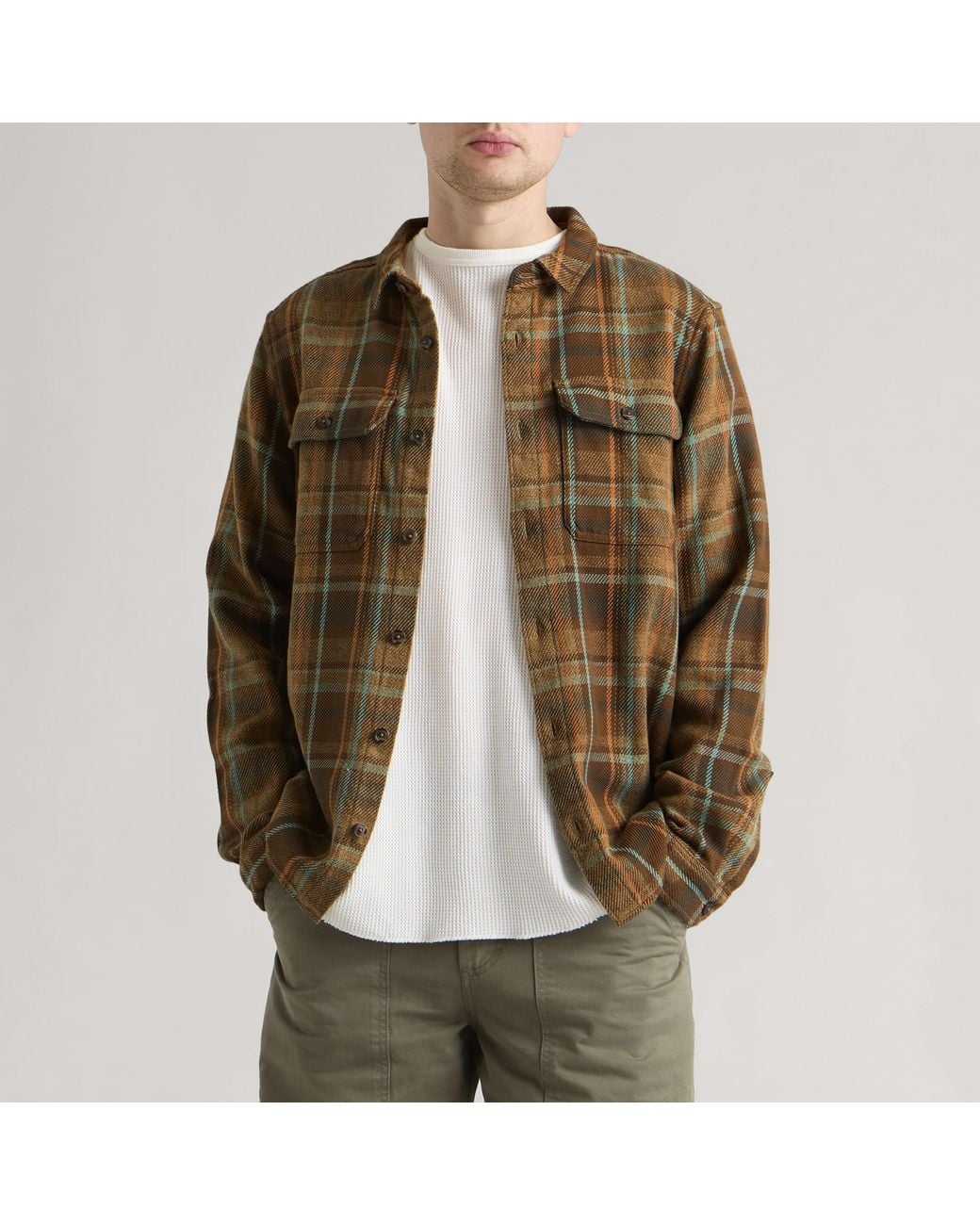 Patagonia Green Fjord Loft Shirt for men