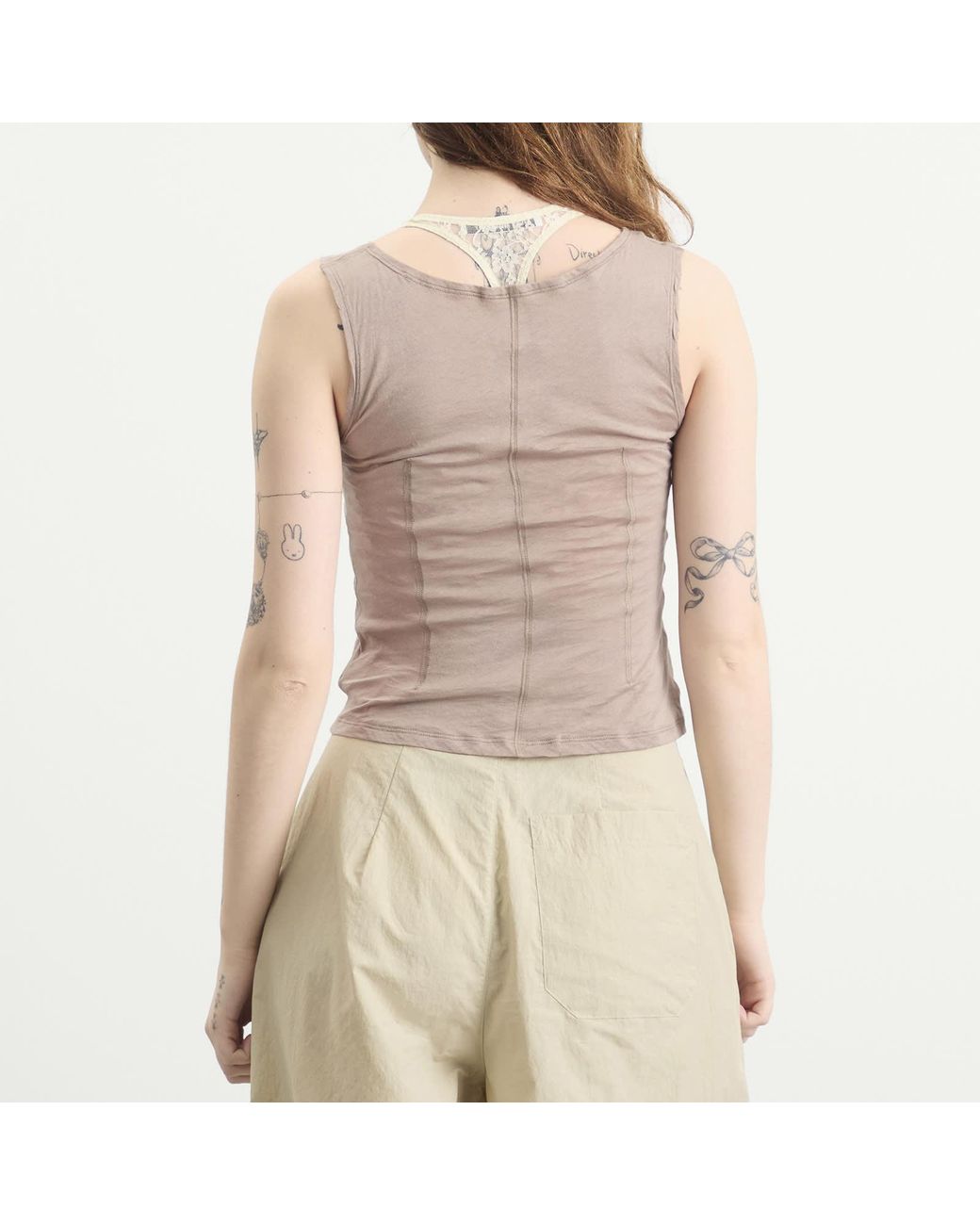 Our Legacy Brown Swim Tank Top