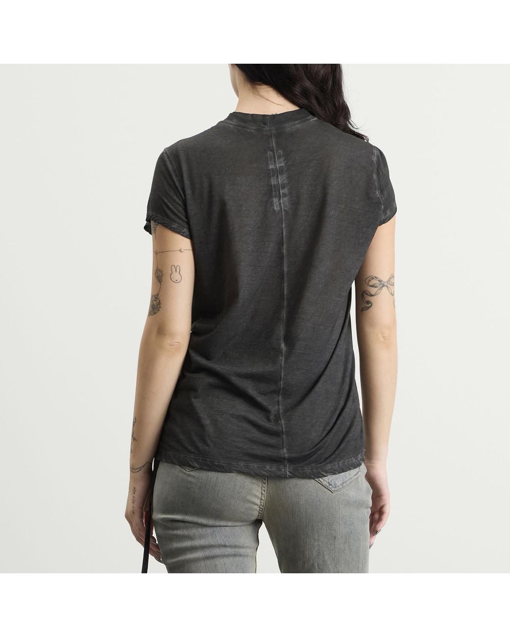 Rick Owens Gray Small Level T-Shirt