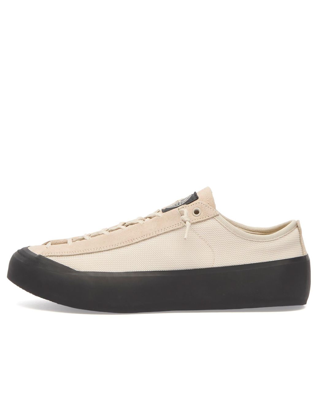 Stone Island White Low Top Sneakers for men