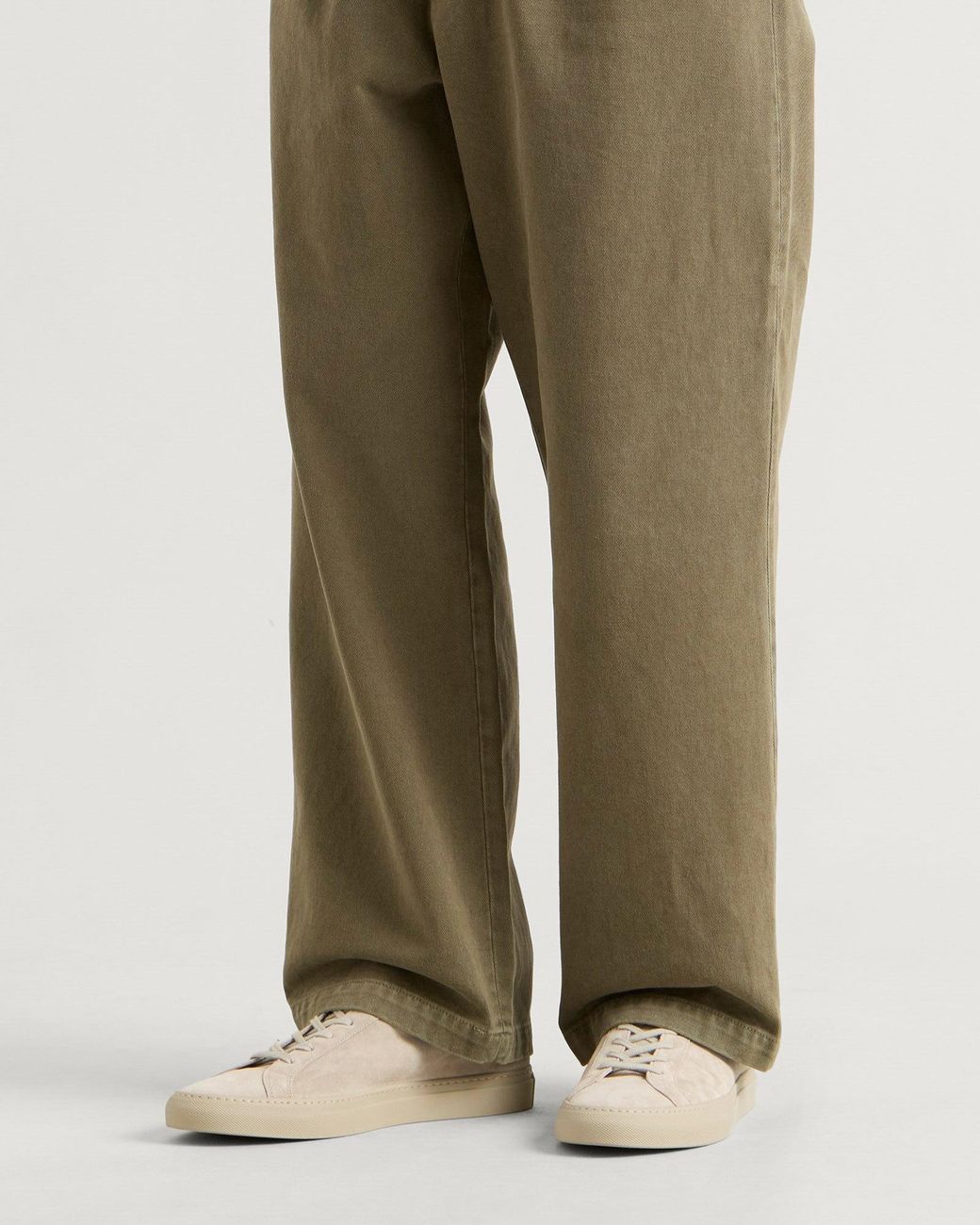 Common Projects Natural Achilles Suede Sneakers for men