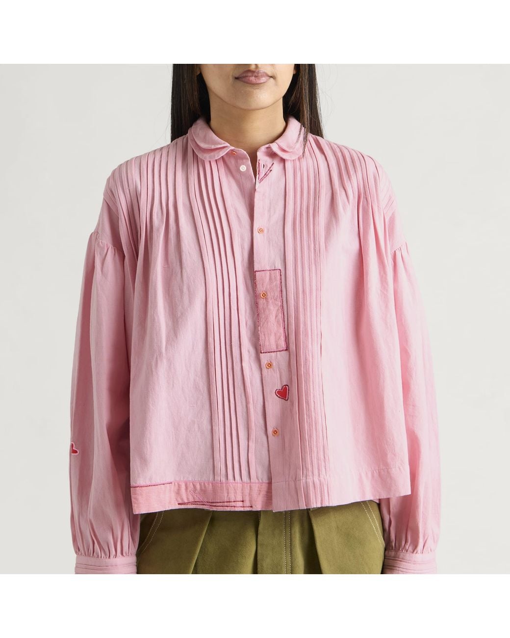STORY mfg. Pink Still Shirt