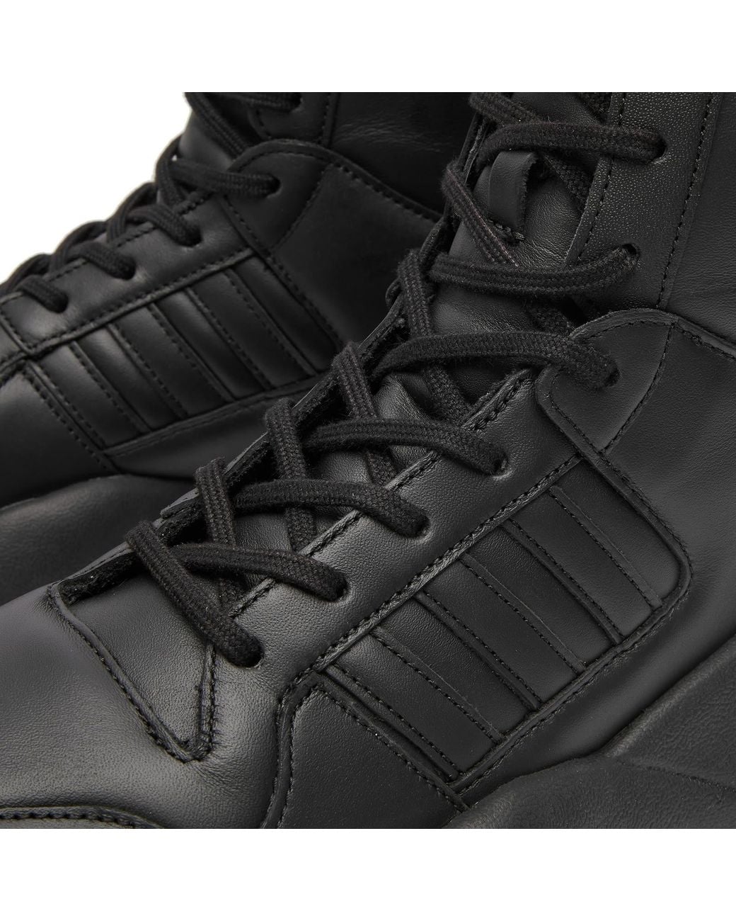 Adidas Black X Willy Chavarria Forum Boot Mid Sneaker