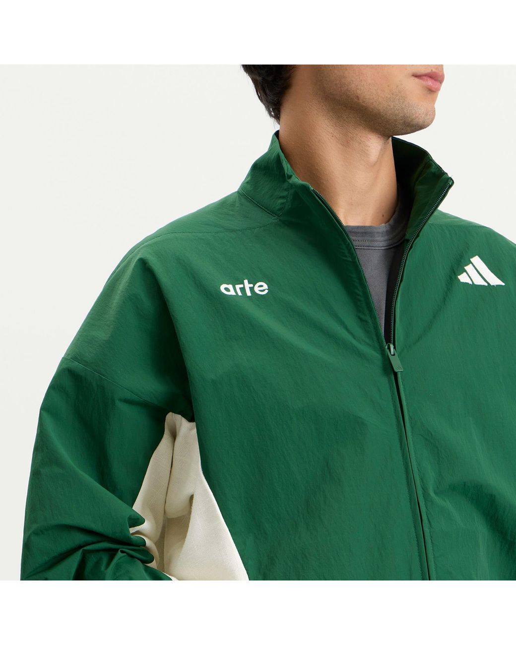 Adidas Green X Arte Z.N.E. Track Top for men