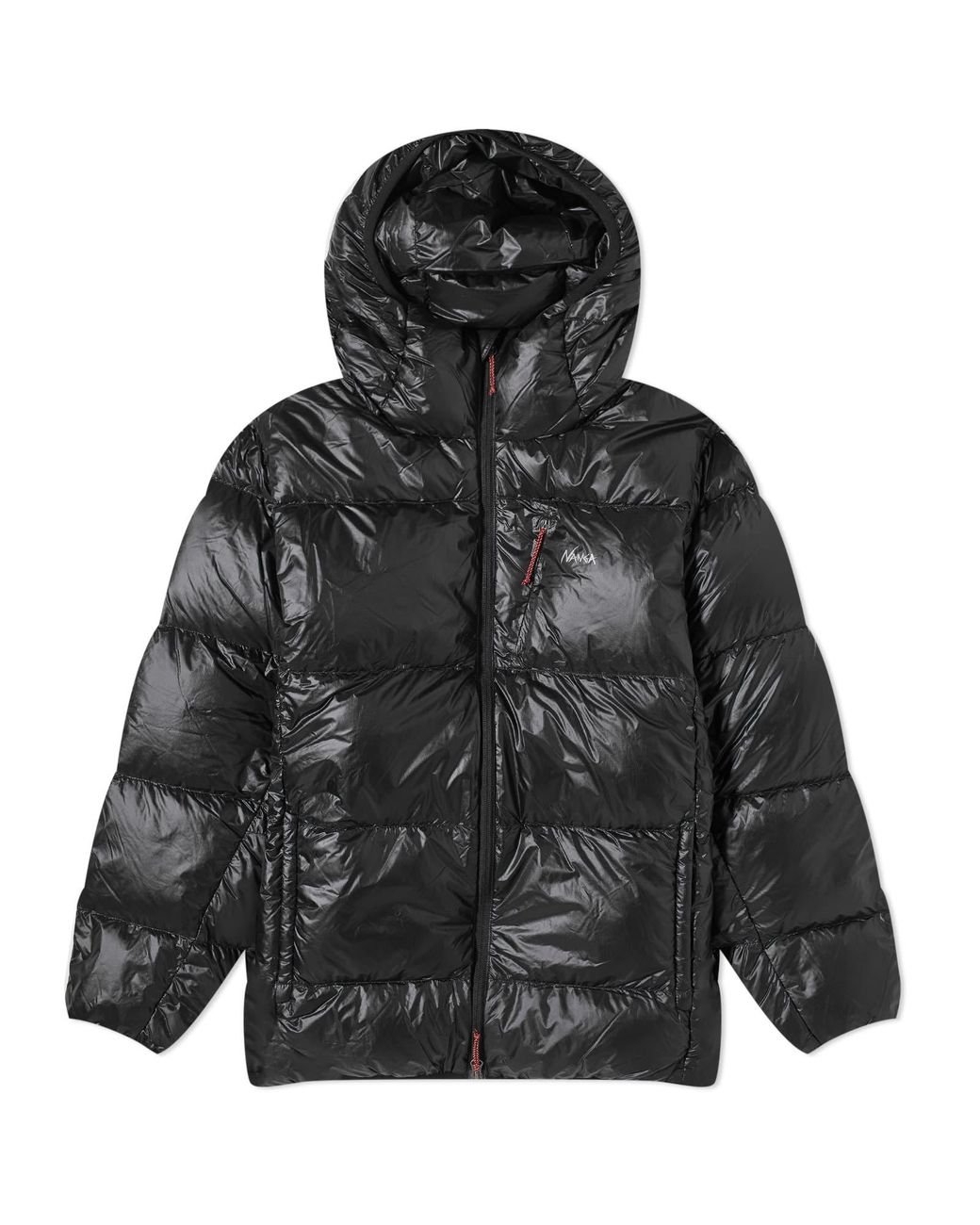 Nanga Men's Mountain Lodge Down Hoodie Jacket - Orange