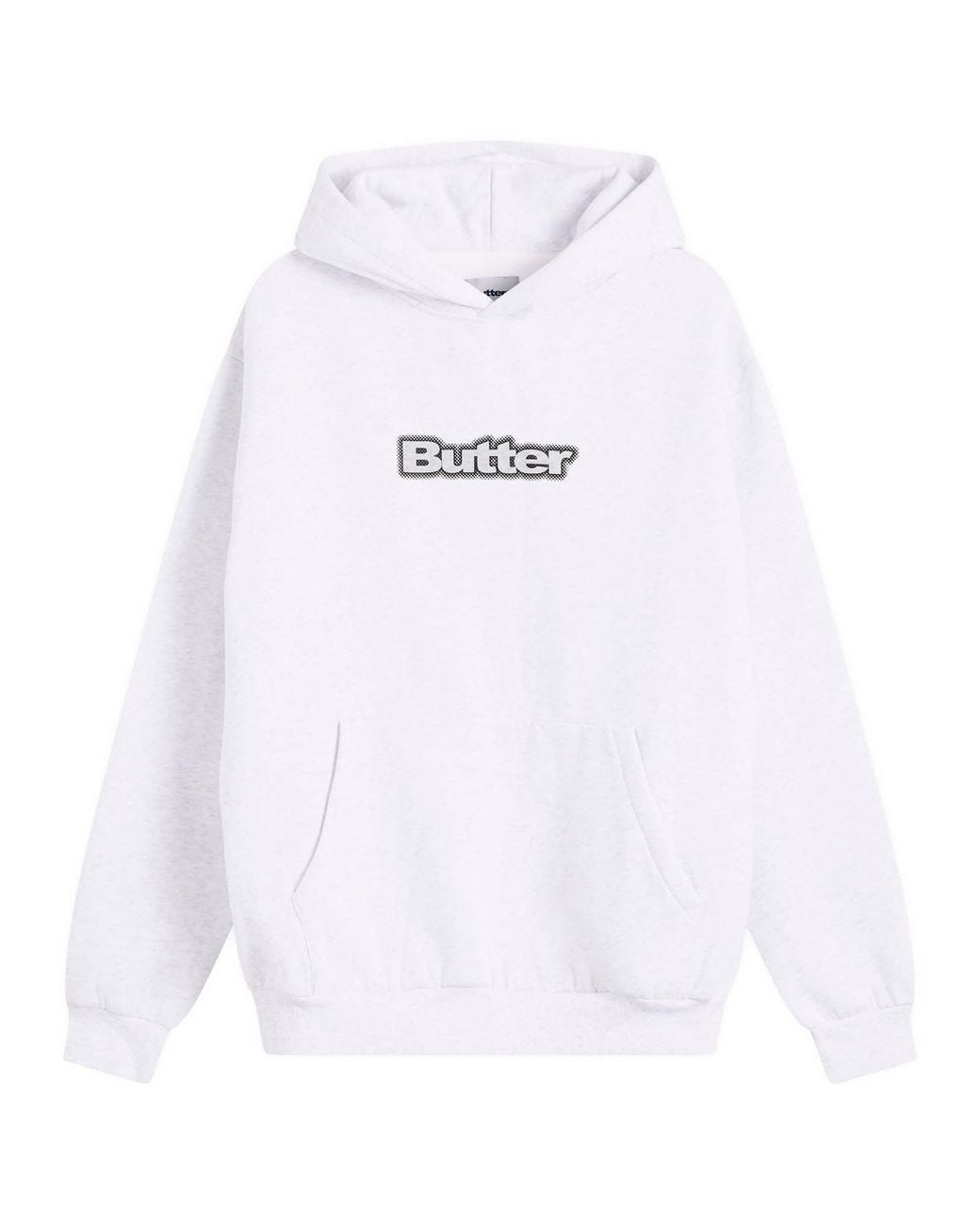 Butter Goods Radiant Logo Hoodie in White for Men | Lyst