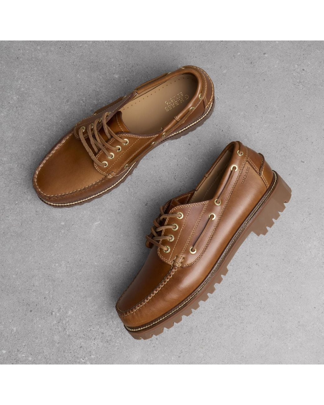 G.H.BASS Brown Ranger Camp Moc for men