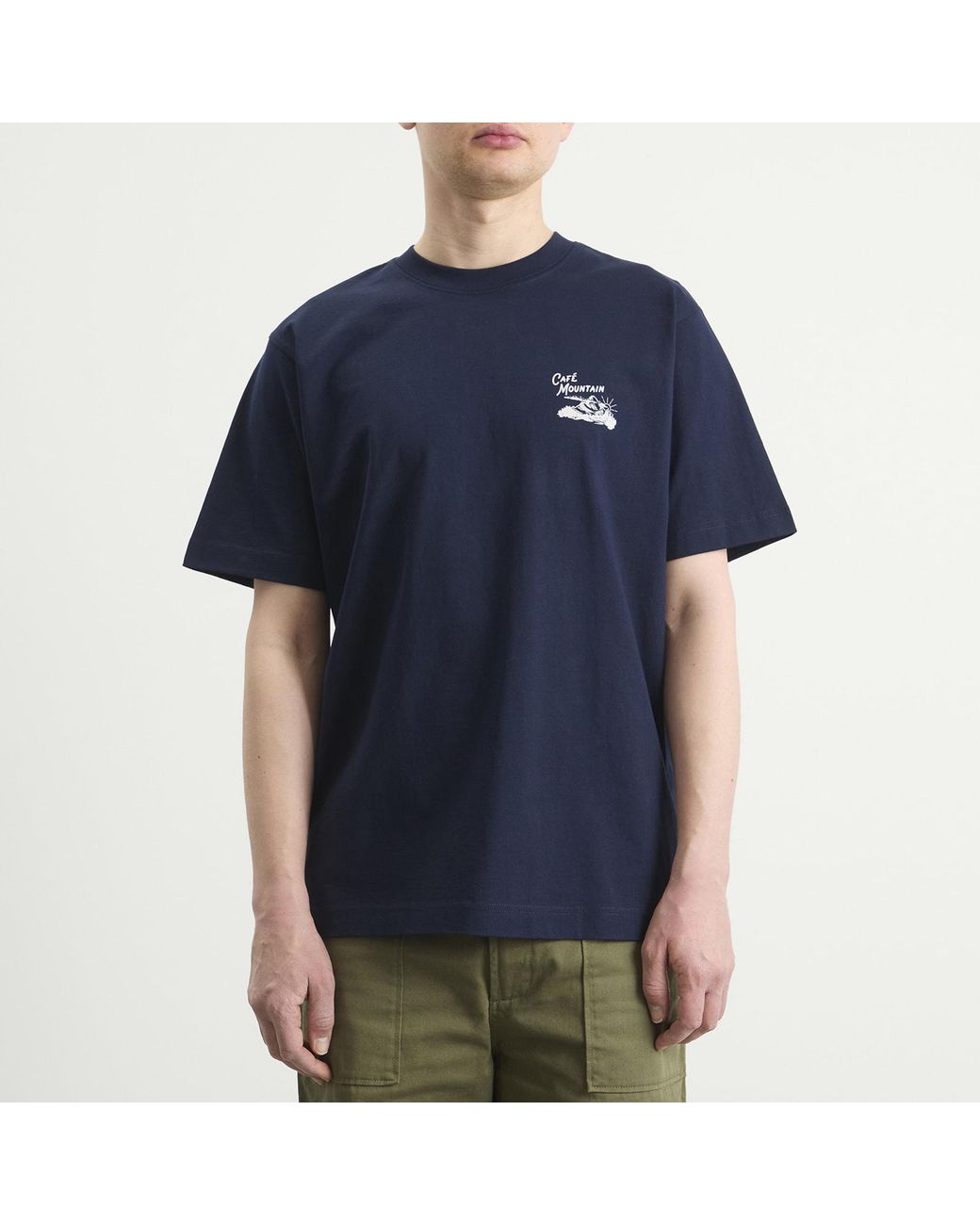 Cafe Mountain Blue Legacy T-Shirt for men