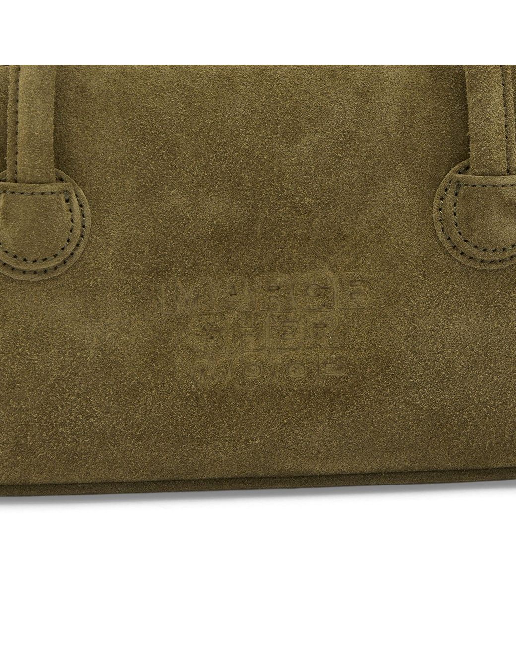 MARGE SHERWOOD Green Soft Boston Ew Bag