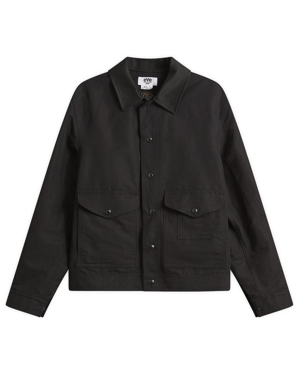 Junya Watanabe Black Filson Oxford Linen Jacket for men