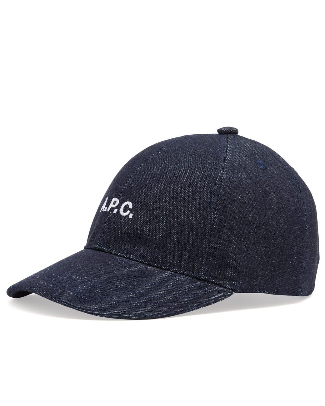 A.P.C. Blue Charlie Logo Cap for men
