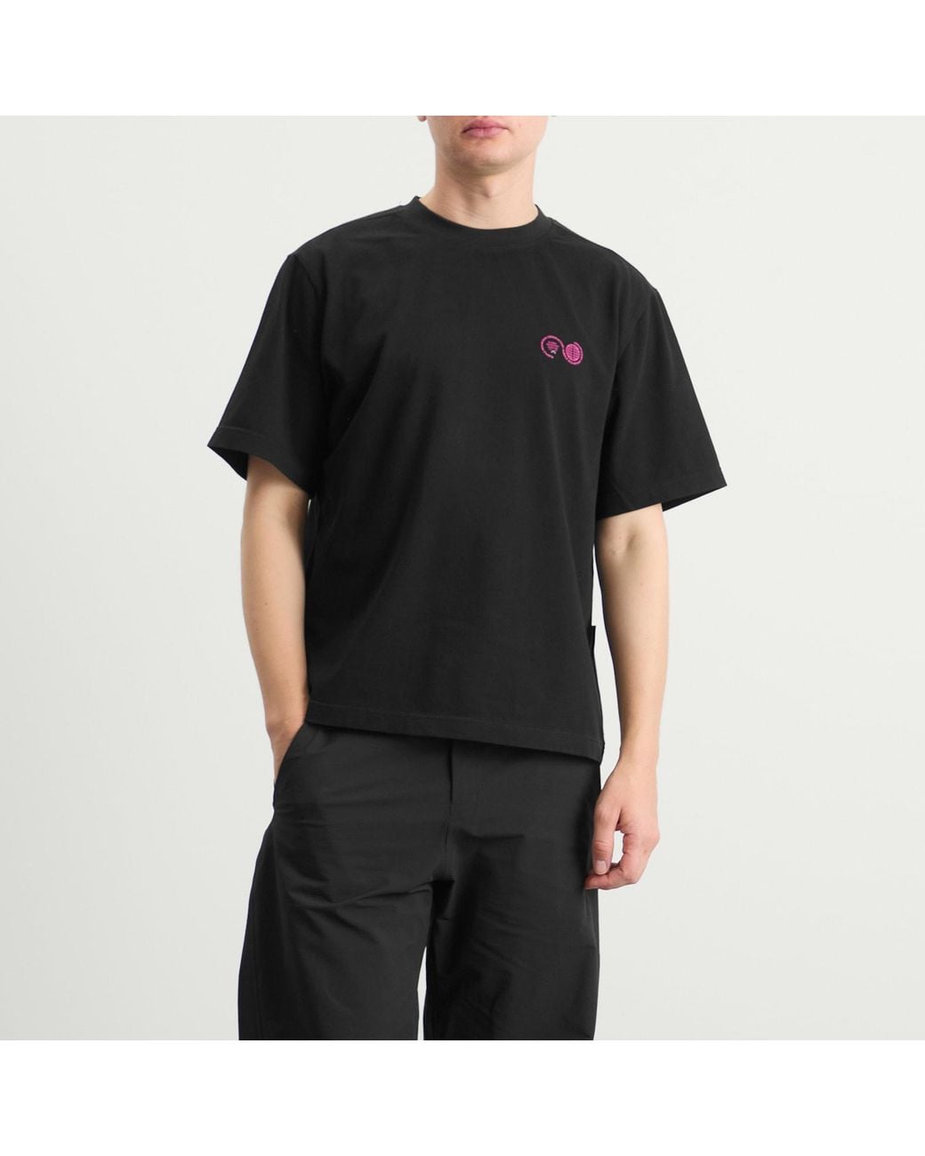 Purple Mountain Observatory Black Ascend T-Shirt for men