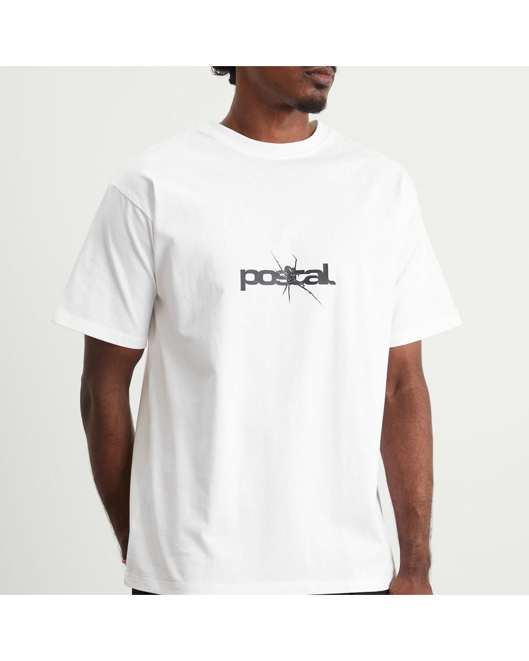 Postalco White Spider T-Shirt for men