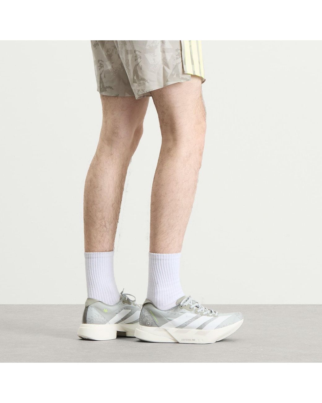 Adidas Originals White Adidas X Labrum Adios Pro 4 for men