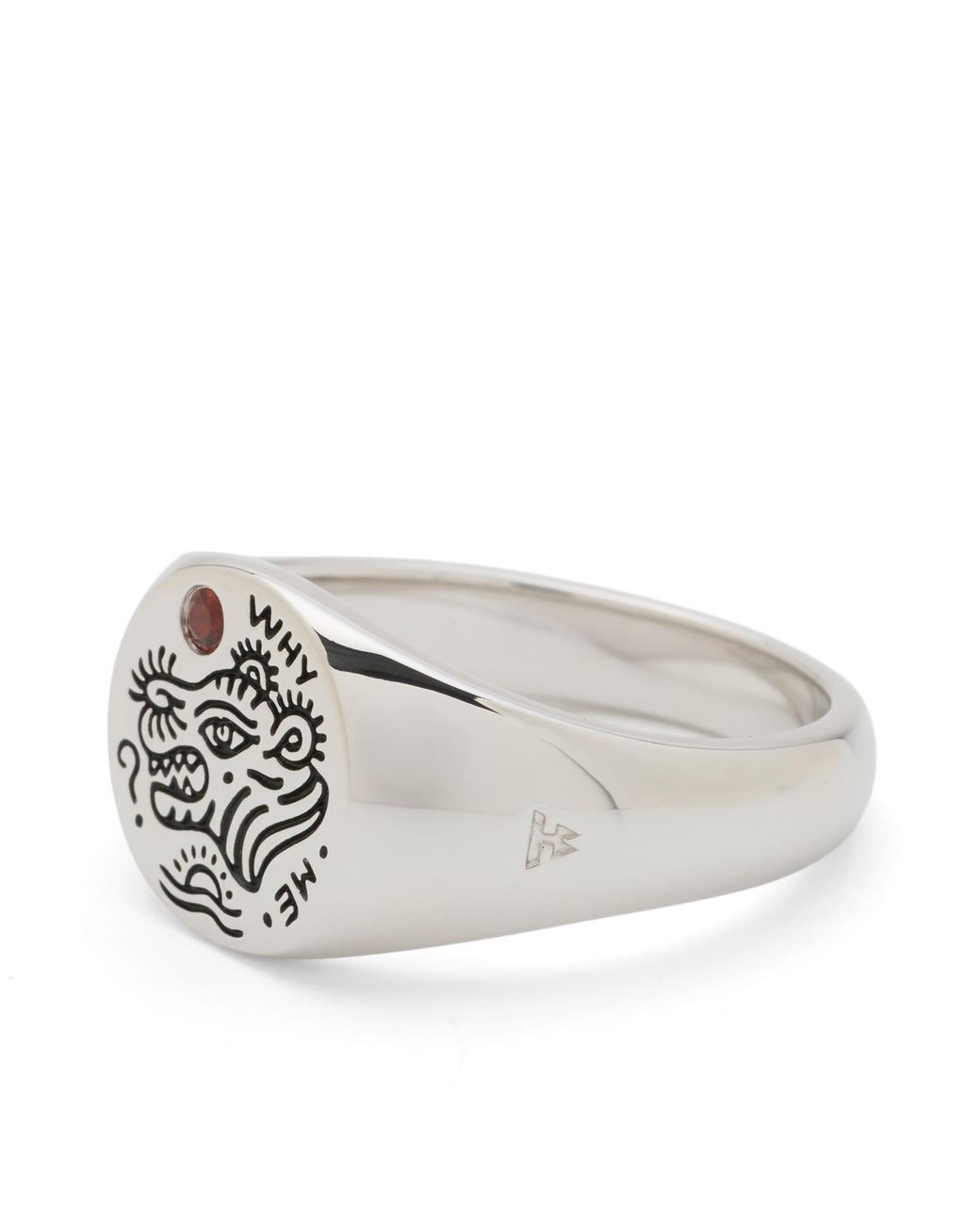 Tom Wood Metallic Why Me Ring