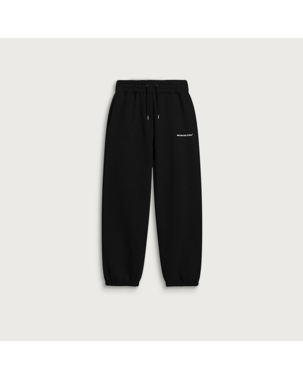 MKI Miyuki-Zoku Black Uniform Joggers for men