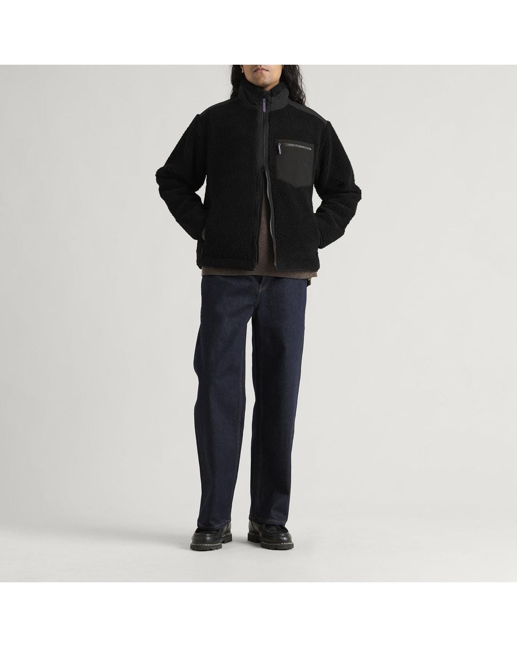 Corridor NYC Black Fleece Zip for men