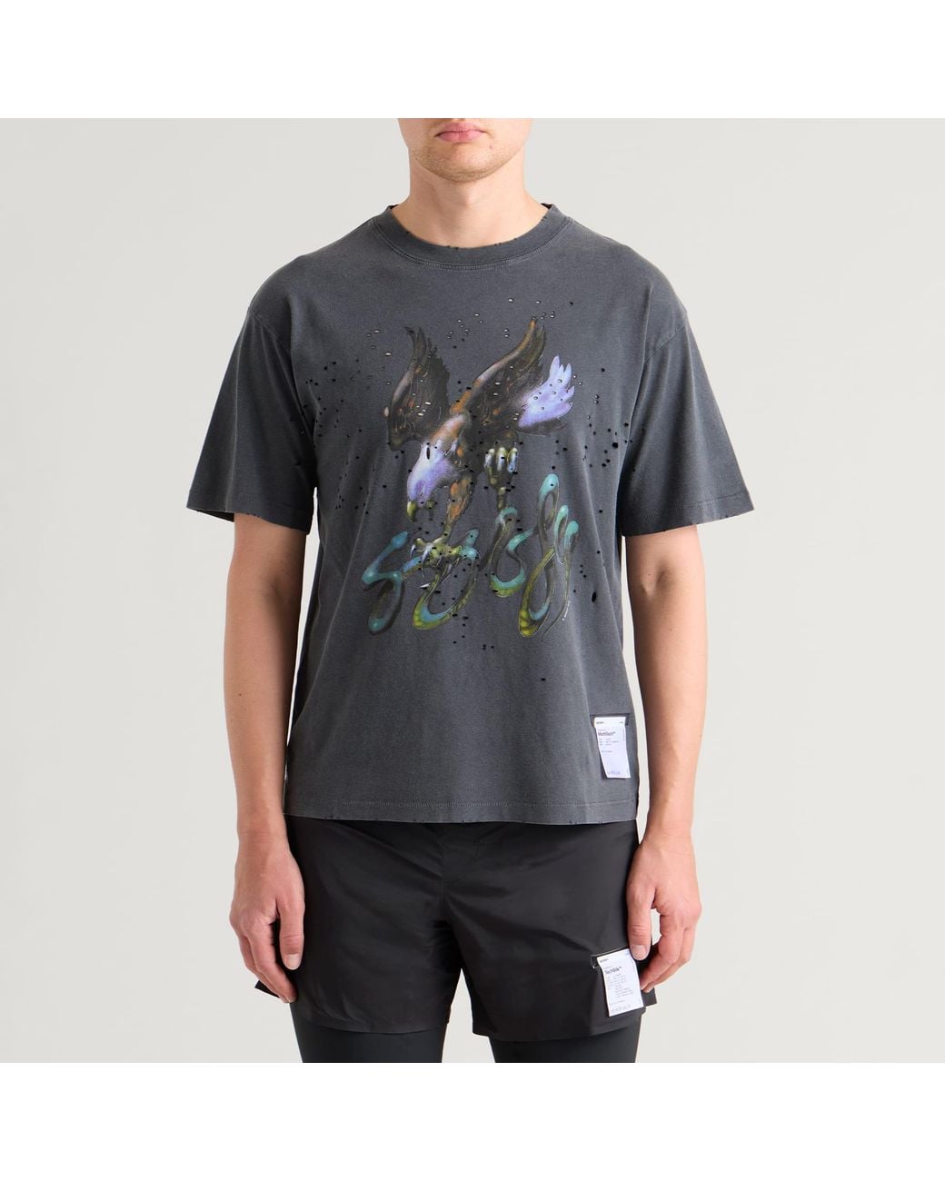 Satisfy Blue Mothtech Eagle T-Shirt for men