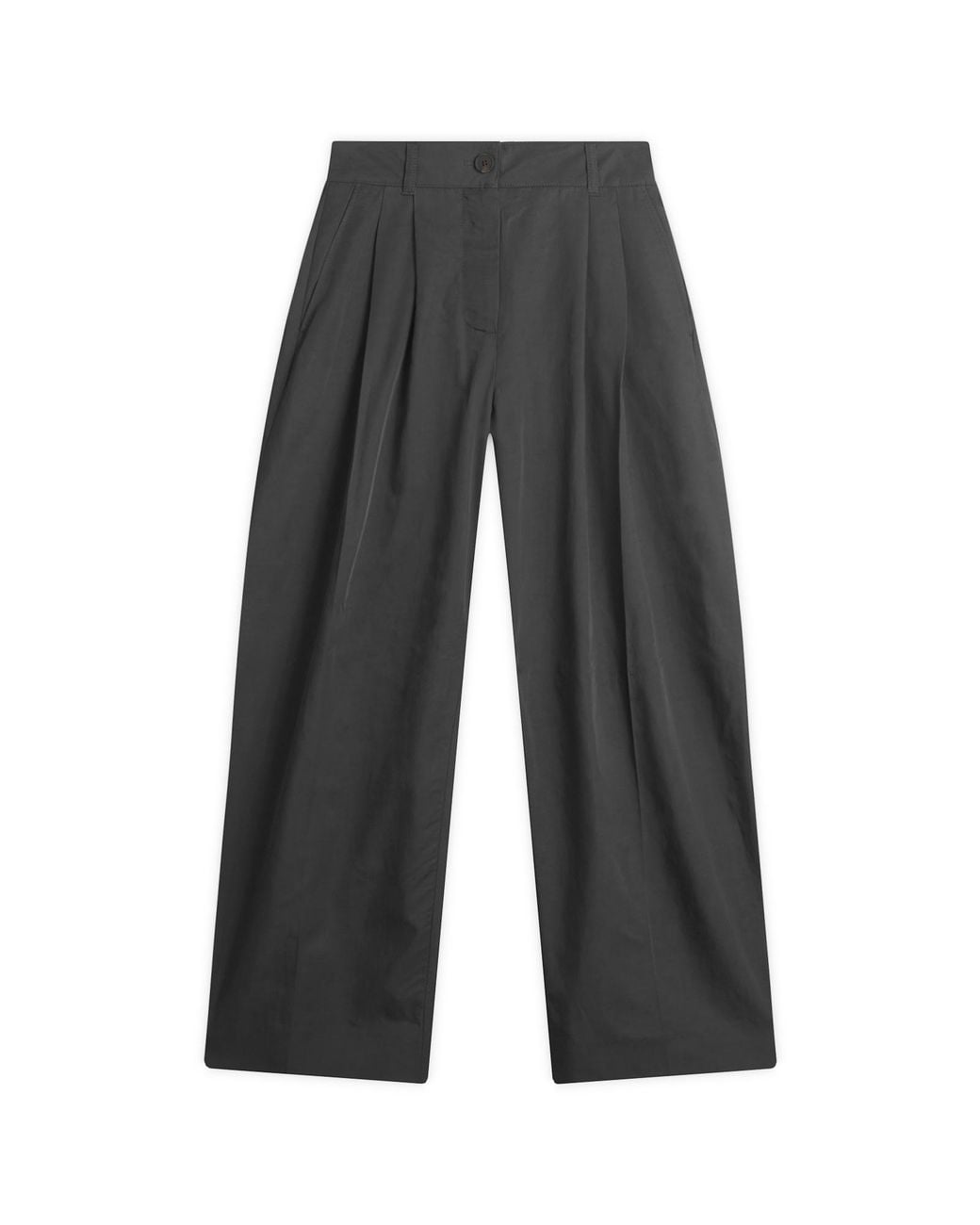Studio Nicholson Gray Acuna Double Pleat Front Pant