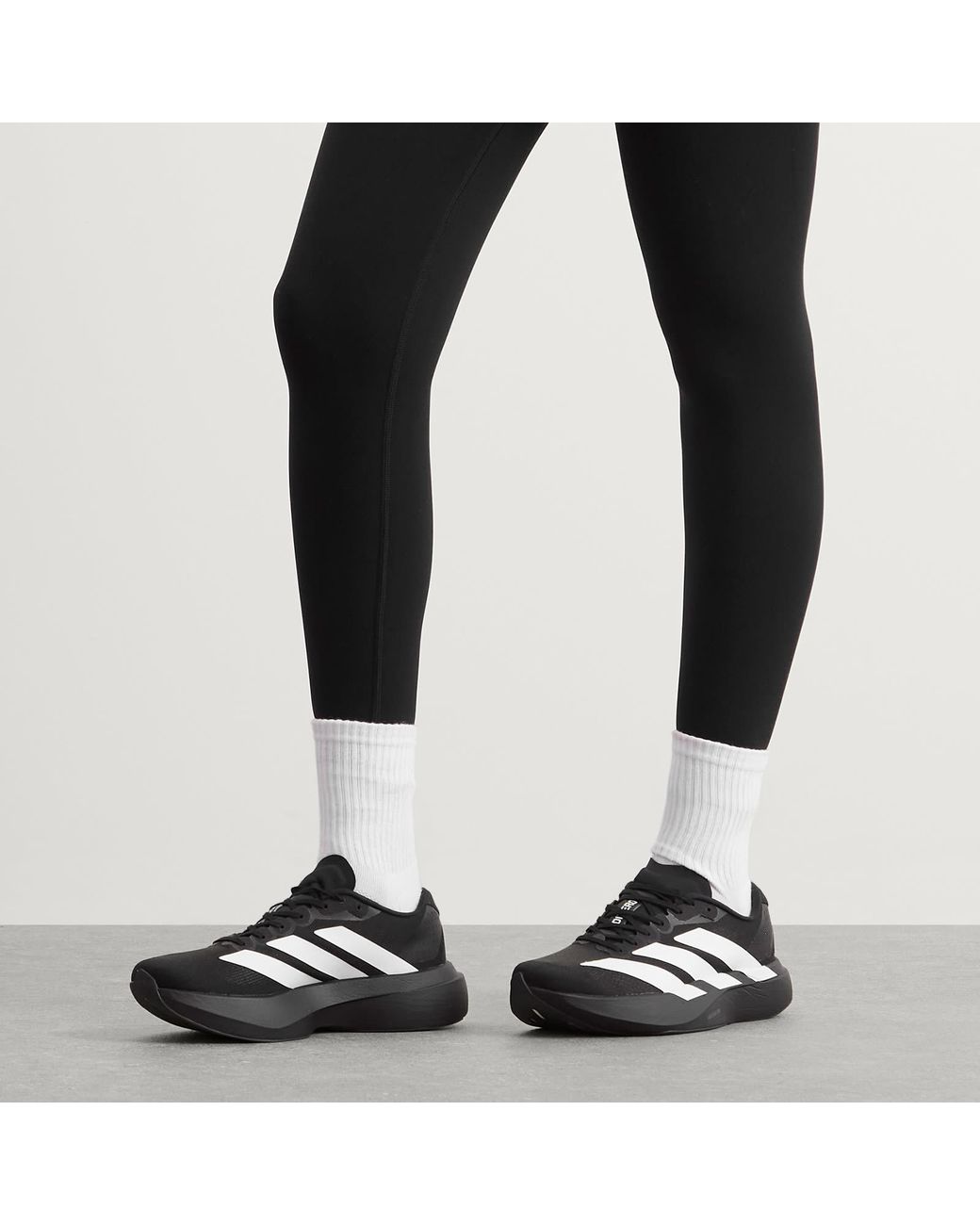 Adidas Black Adizero Evo Sl Sneaker