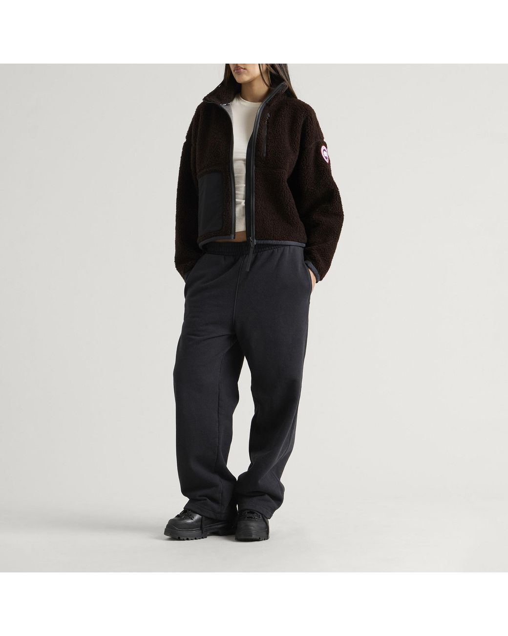 Canada Goose Black Simcoe Fleece Jacket
