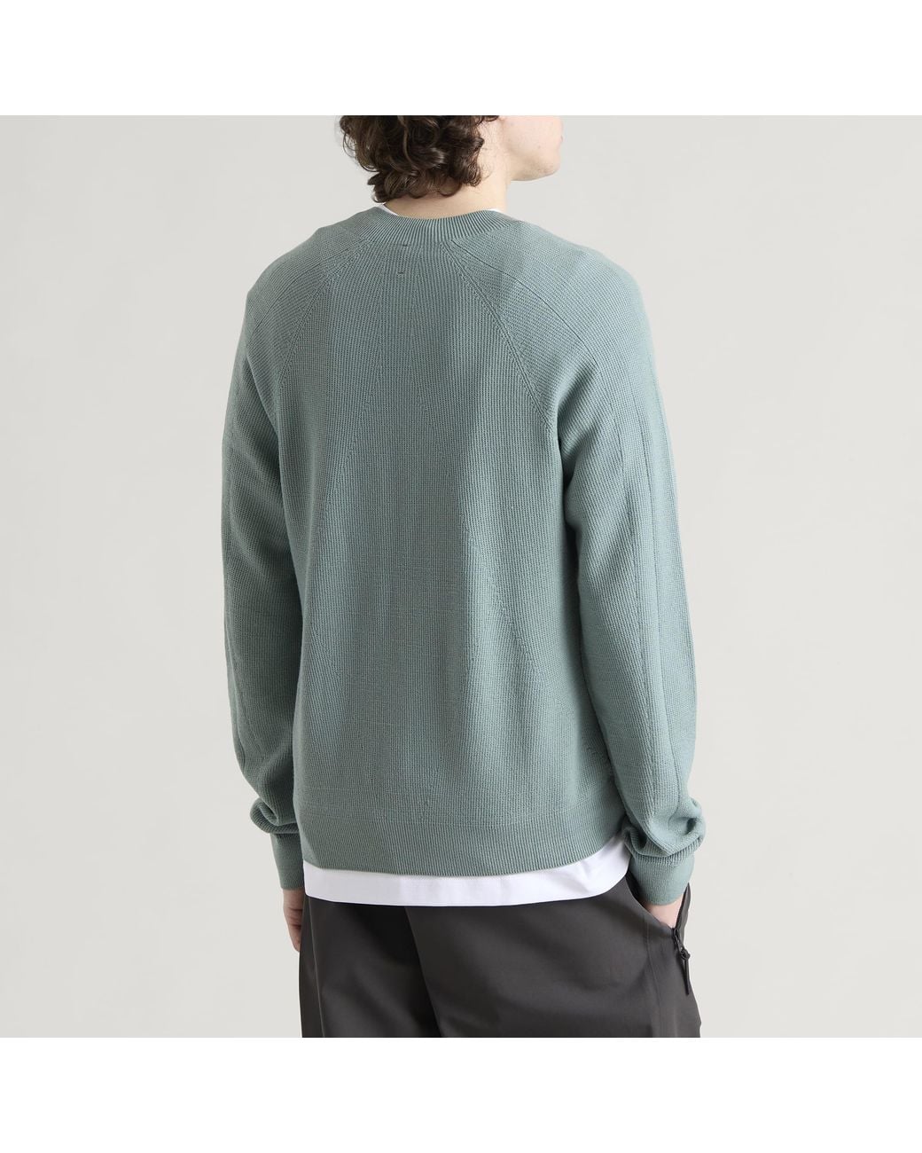 Arc'teryx Blue Conic Wool Midlayer for men