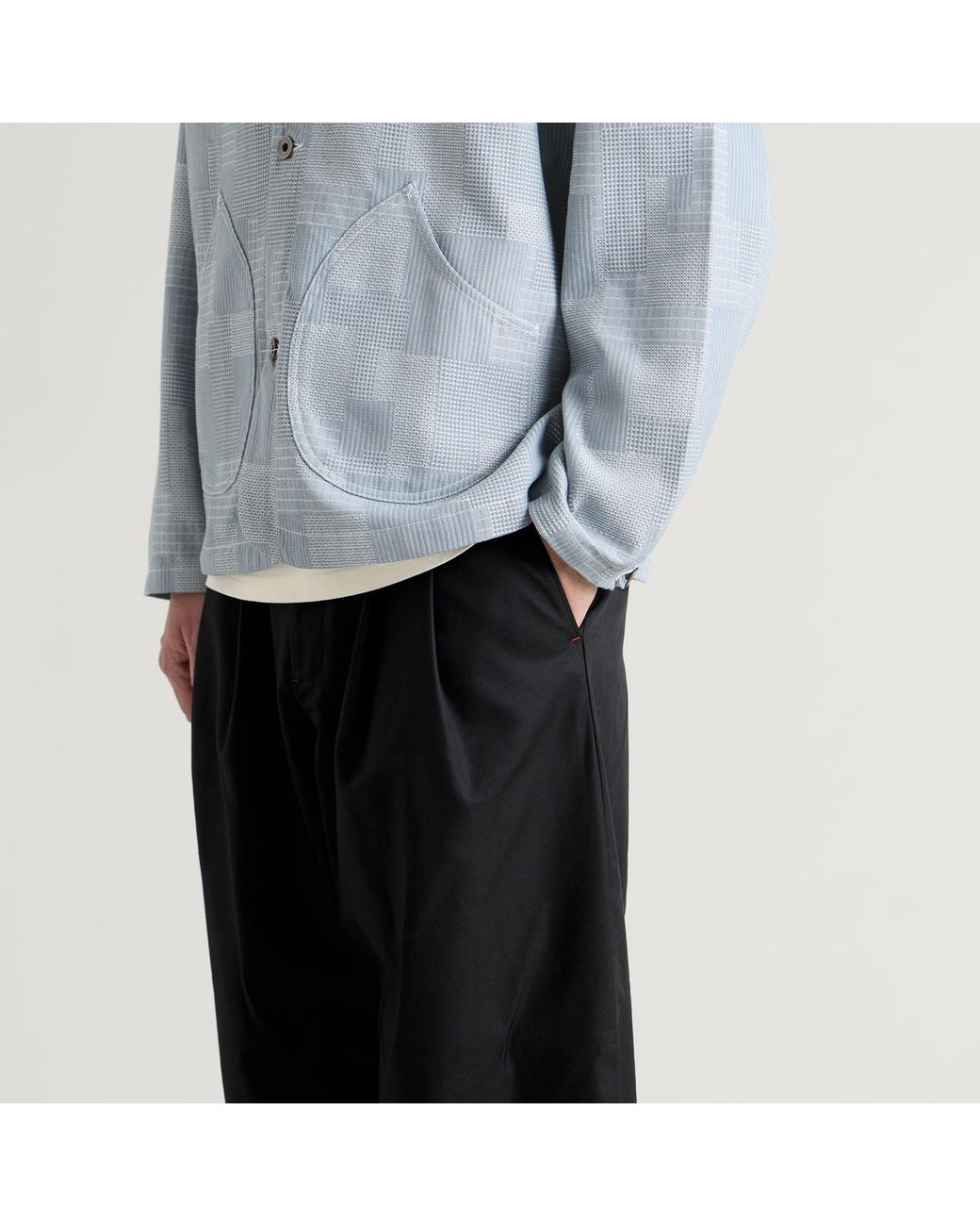 Malbon Black Milled Pant for men