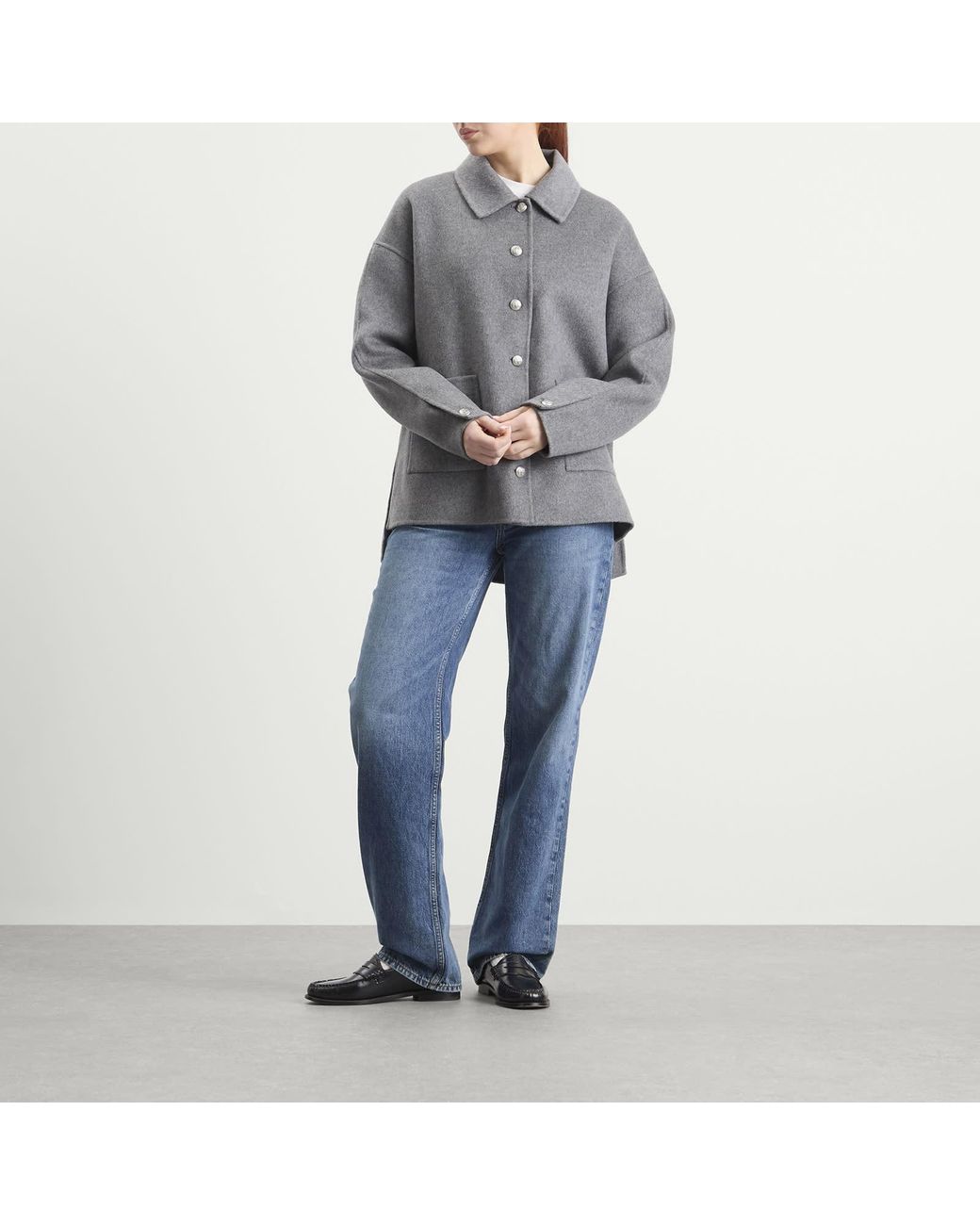 Anine Bing Gray Luca Jacket