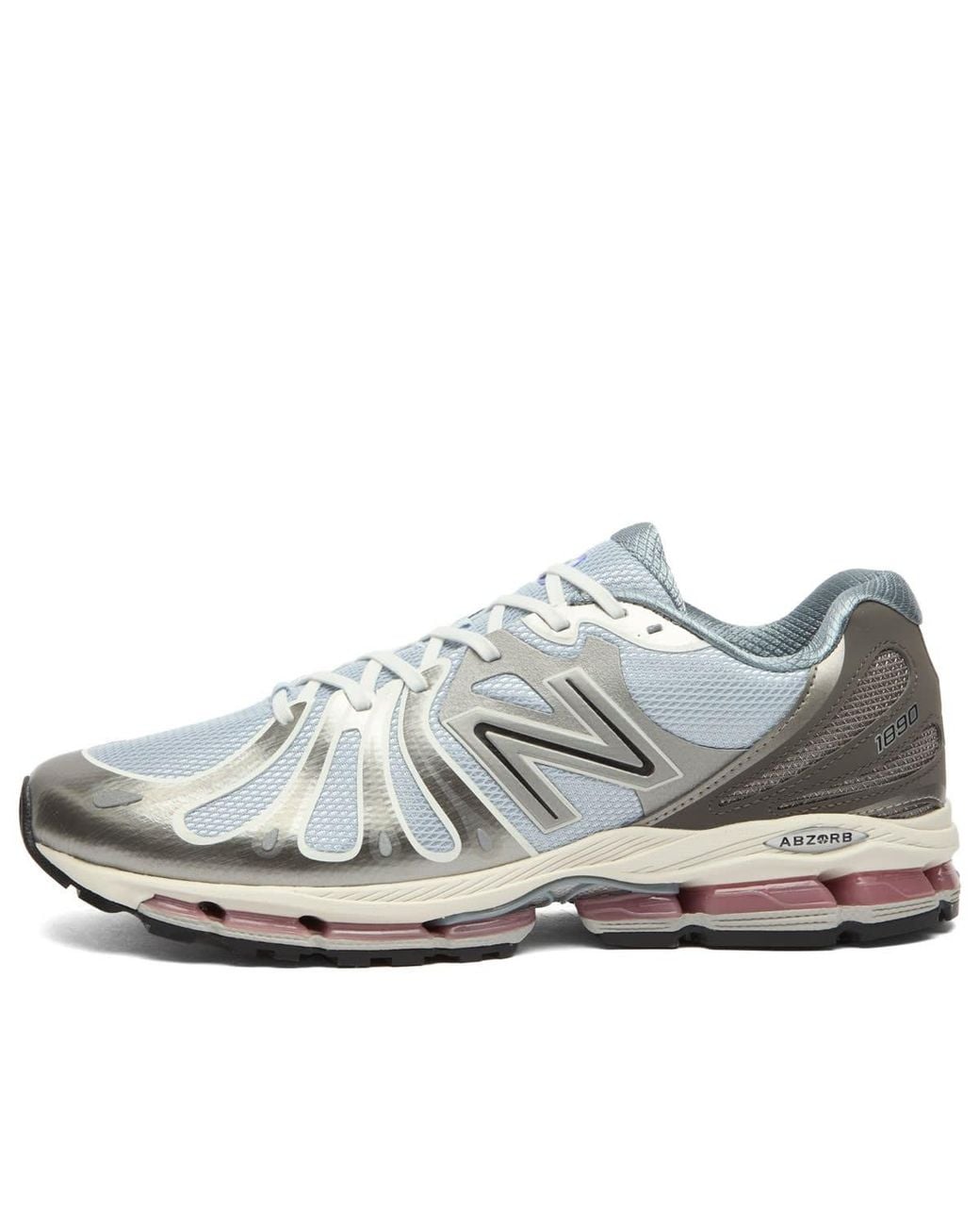 New Balance White Abzorb 1890 Sneaker